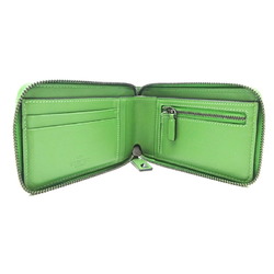 Valentino shoulder ladies long wallet leather green