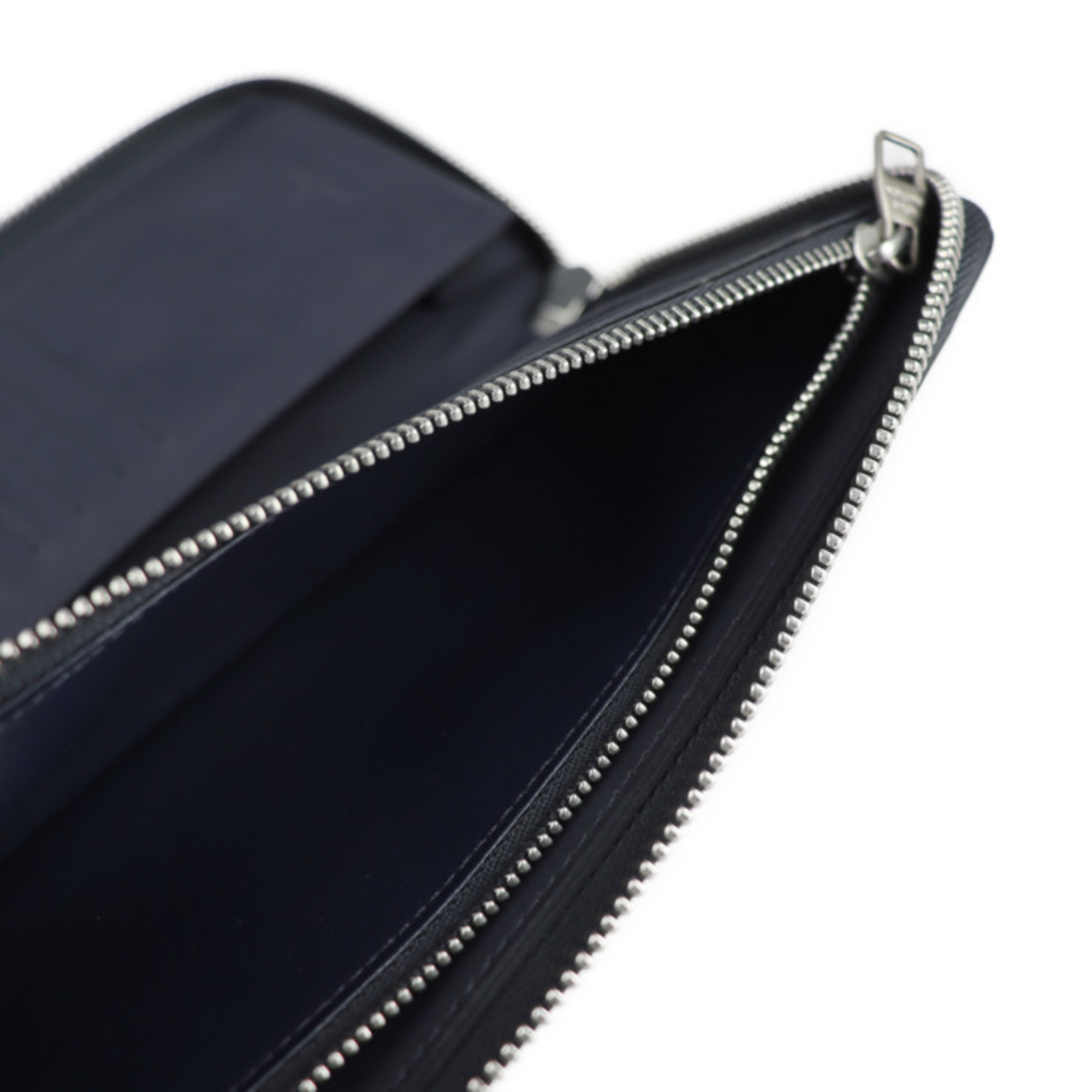 LOUIS VUITTON Louis Vuitton Zippy Wallet Vertical Long N63324 Damier Infini Leather Astral Dark Navy Series Round Zipper Around Zip