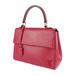 LOUIS VUITTON Louis Vuitton Cluny BB Handbag M42051 Epi Leather Hot Pink 2WAY Shoulder Bag Tote Shopping