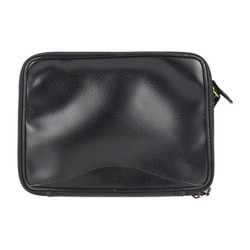 GUCCI Gucci second bag 018 3700 leather black clutch