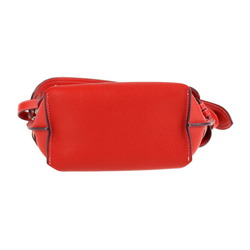 J&M Davidson Jay and M THE BELT BAG belt shoulder bag calf red 2WAY handbag