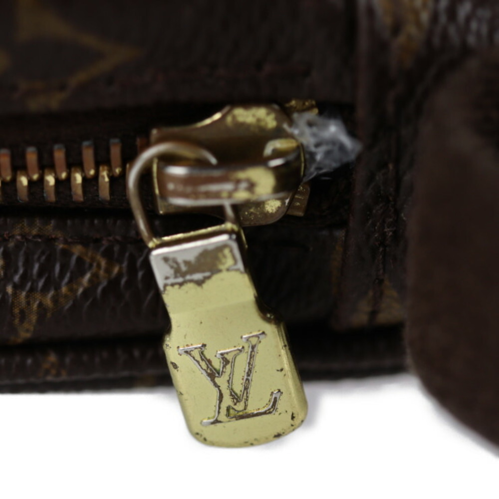 Authenticated used Louis Vuitton Louis Vuitton Sac Ad Bosphore Shoulder Bag M97037 Monogram Canvas Leather Brown, Adult Unisex, Size: (HxWxD): 27cm x