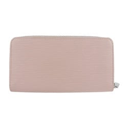 LOUIS VUITTON Louis Vuitton Zippy Wallet Long M61863 Epi Leather Rose Ballerine Round Zipper Zip Around