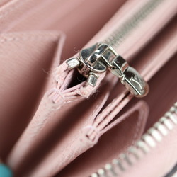 LOUIS VUITTON Louis Vuitton Zippy Wallet Long M61863 Epi Leather Rose Ballerine Round Zipper Zip Around