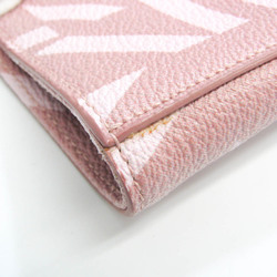 Jil Sander Women's Leather,Coated Canvas Tote Bag Light Pink,Multi-color