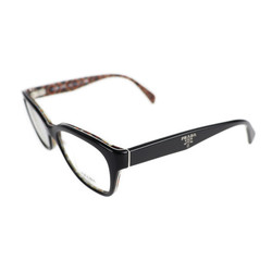 PRADA Prada glasses VPR20P notation size 52□17 140 plastic black multicolor date fashion accessories