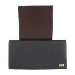 Dunhill CONNAUGHT Connaught folio wallet WJ7000A leather black bill compartment long