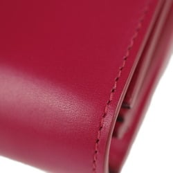 PRADA Prada shoulder bag BT1031 box calf PEONIA wallet pochette