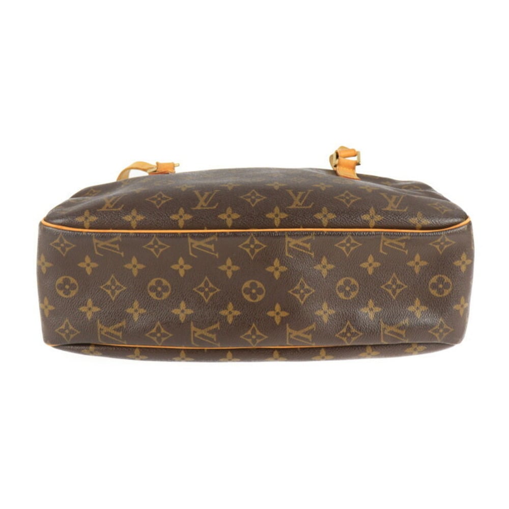 LOUIS VUITTON Louis Vuitton Cite GM Shoulder Bag M51181 Monogram Canvas  Leather Brown