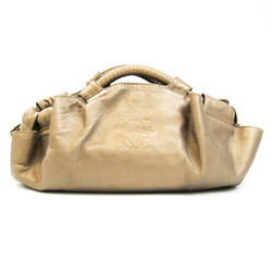 Loewe Nappa Aire Women's Leather Handbag Gold