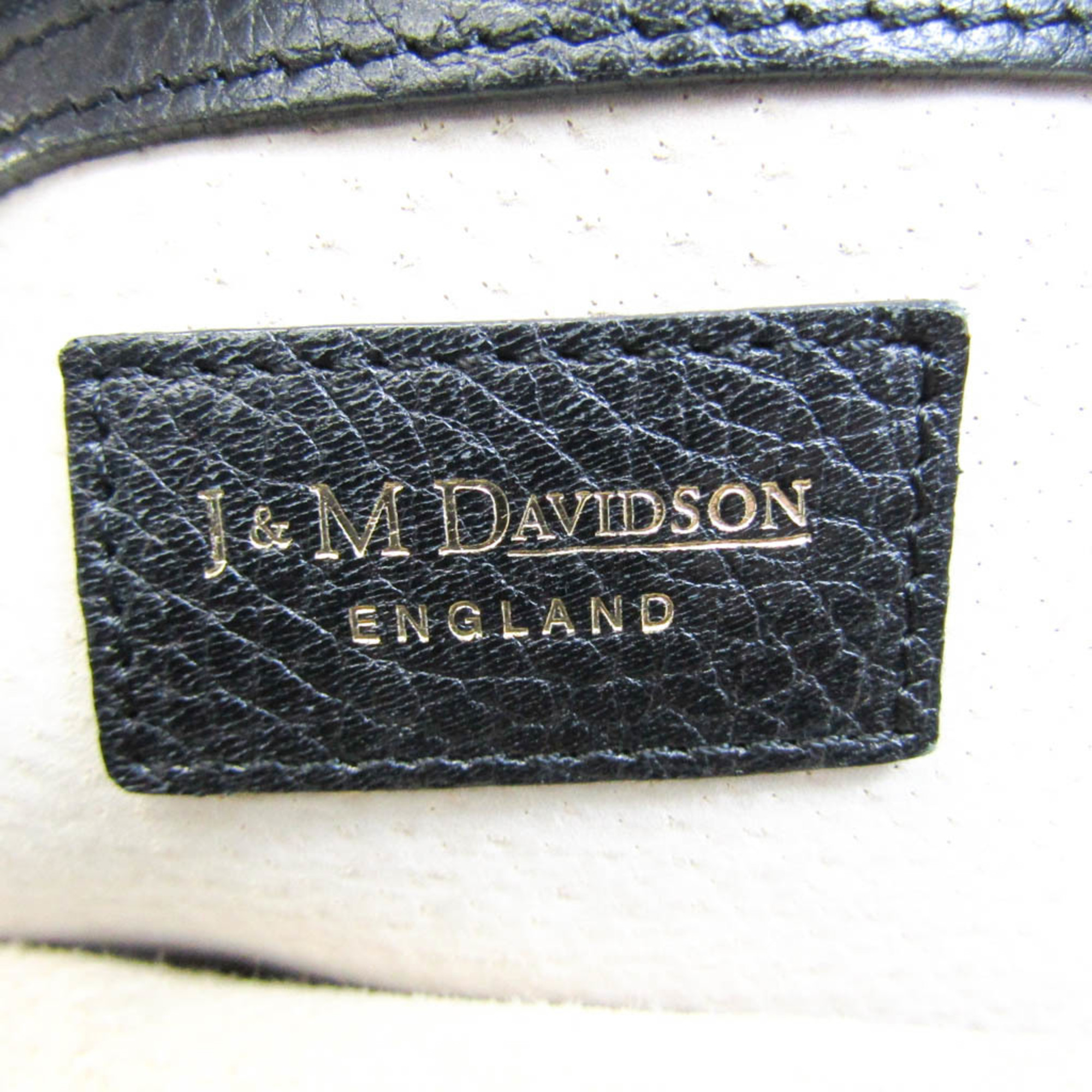 J&M Davidson MIA Women's Leather Boston Bag,Shoulder Bag Black