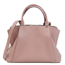 Cartier C De Cartier Women's Leather Handbag,Shoulder Bag Pink