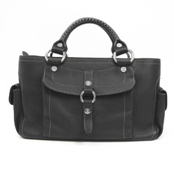 Celine Boogie Women's Leather Handbag Black