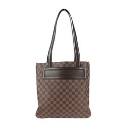 LOUIS VUITTON Louis Vuitton Clifton Tote Bag N51149 Damier Canvas Leather Ebene Shoulder