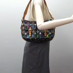 Louis Vuitton monogram multicolor Lodge PM one-shoulder bag black