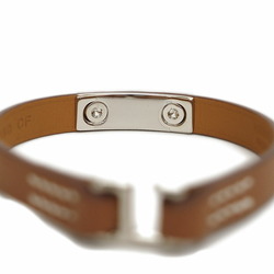 Hermes HERMES Leather Bracelet Rival Mini Gold H081181CK37 Size T3 Ladies