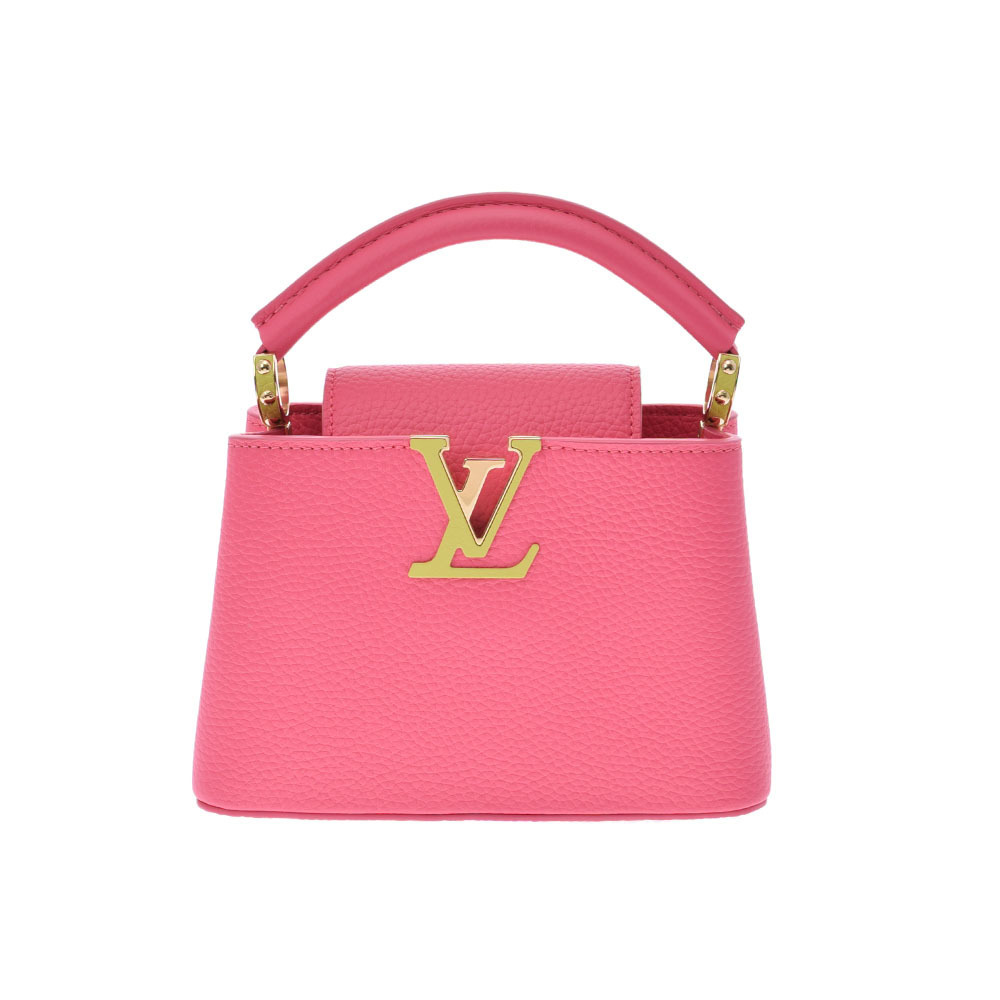LOUIS VUITTON Louis Vuitton Capucines MINI Pink/Yellow M55987