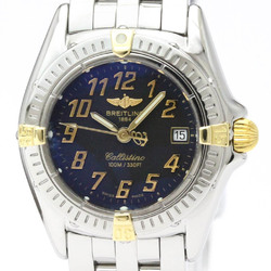 Polished BREITLING Callistino 18K Gold Steel Ladies Watch B52045.1 BF555816