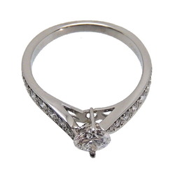 Van Cleef & Arpels #51 Pt950 0.51ct Acant Diamond Ladies Ring Platinum No. 11