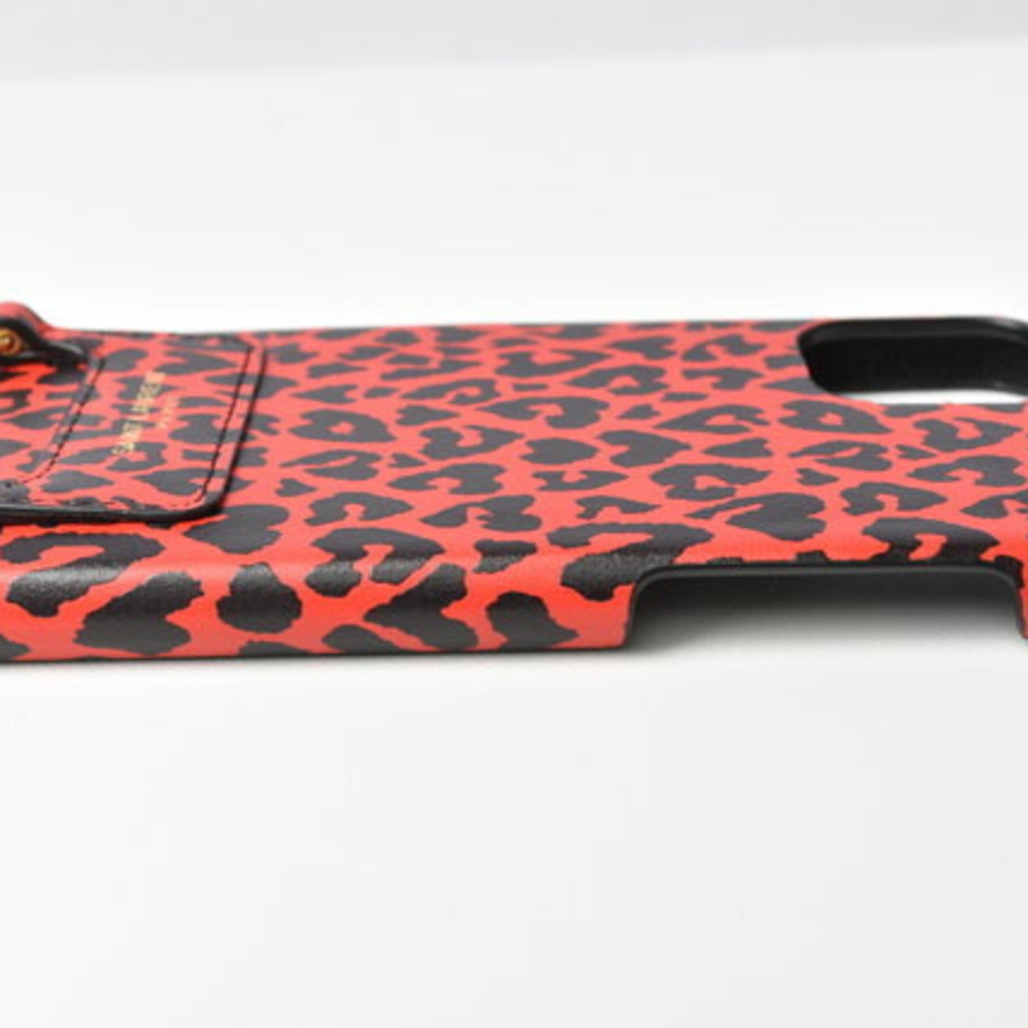 Saint Laurent Paris Smartphone Shoulder iPhone Case 14 Cases 13 12 SAINT LAURENT Leopard Pattern Red Black