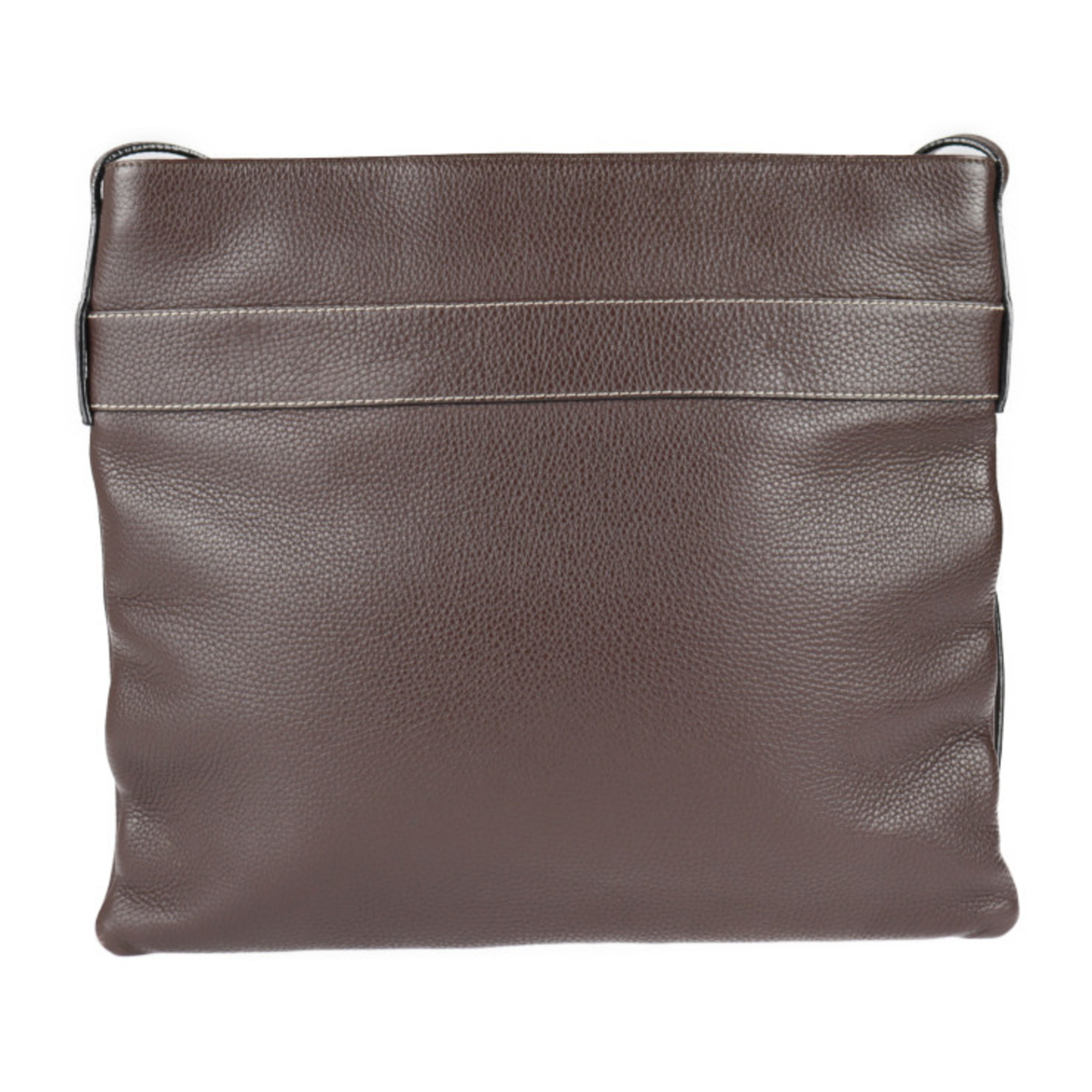 LOEWE Loewe shoulder bag leather brown large without gusset