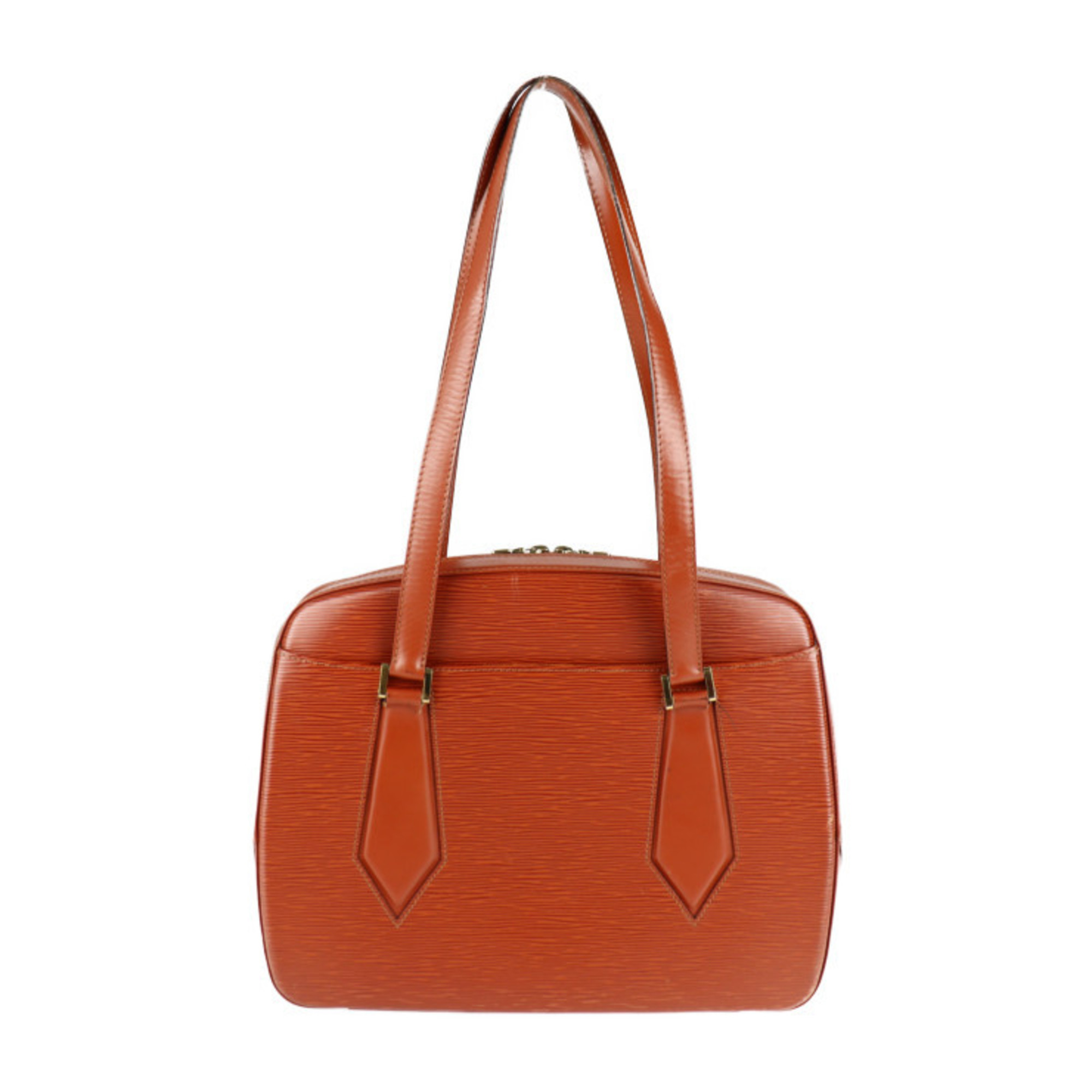LOUIS VUITTON Louis Vuitton Voltaire Epi Shoulder Bag M52433 Leather Kenya Brown Shopping