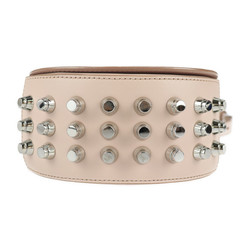 Alexander Wang MINI LIA Mini Rear Shoulder Bag 20R0452 Calf Leather PALE PINK Pink Pochette Studs