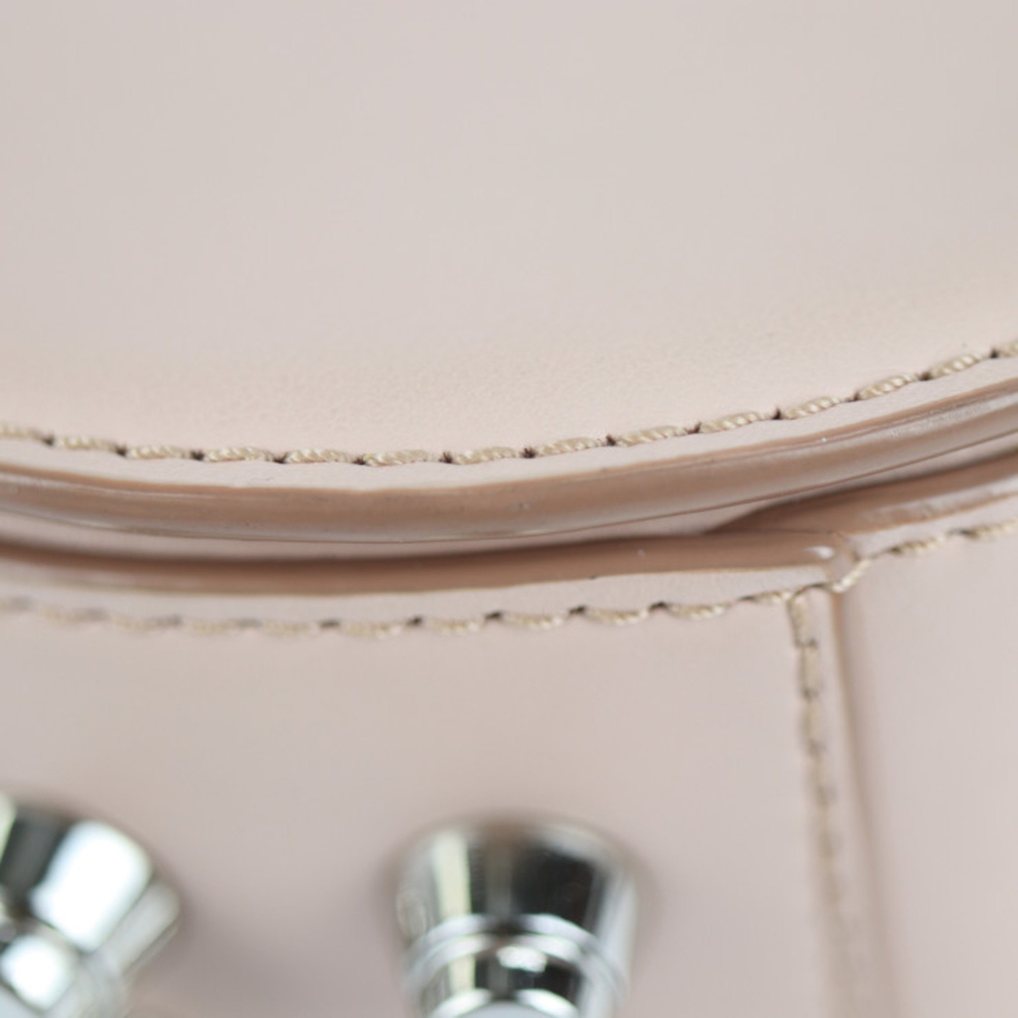 Alexander Wang MINI LIA Mini Rear Shoulder Bag 20R0452 Calf Leather PALE PINK Pink Pochette Studs