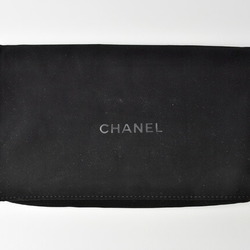 Chanel chain shoulder bag long wallet clutch CHANEL lambskin pink