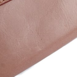 See by Chloé SEE BY CHLOE PAIGE page long wallet 9P7677-P264 leather MISTY PINK gold hardware round fastener