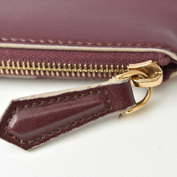 Fendi mini wallet FENDI coin case card pass BY THE WAY visor way burgundy 8M0388