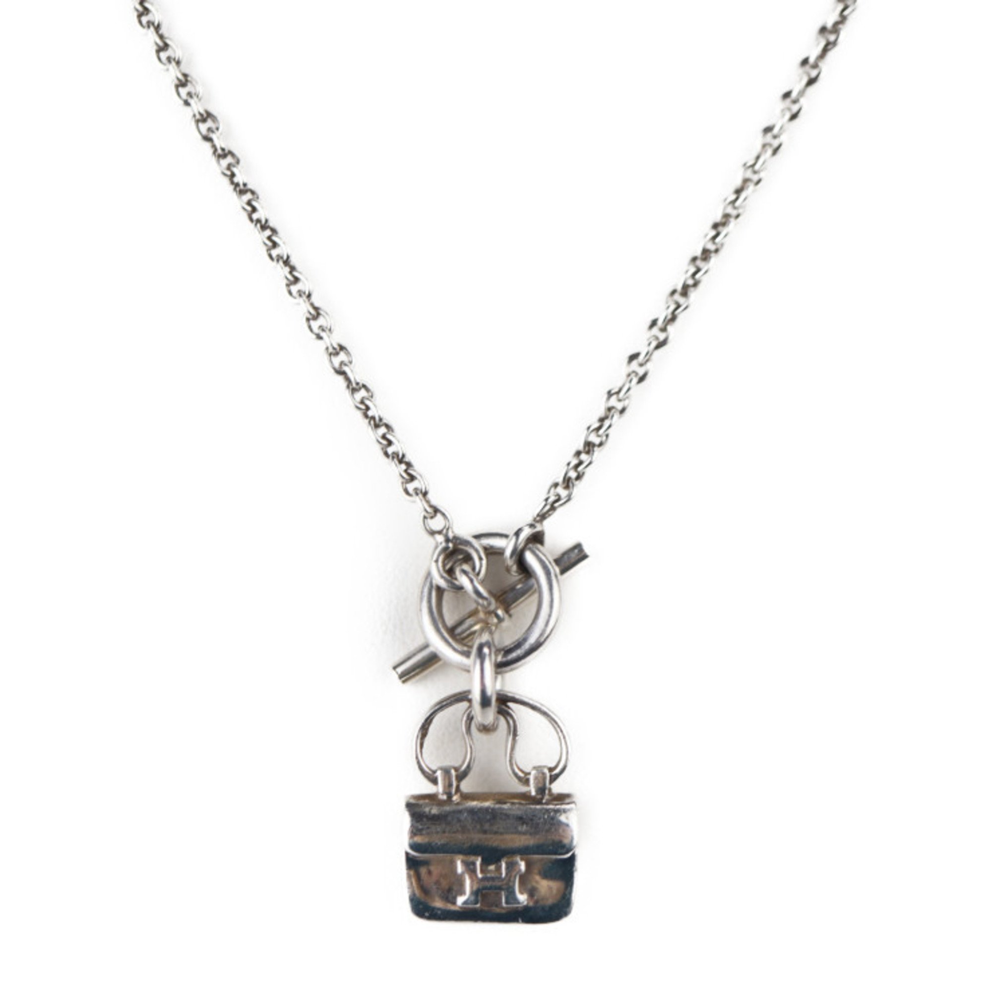 Hermes bag store necklace