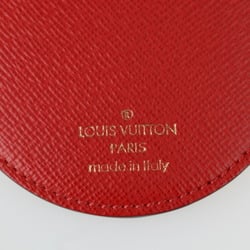 LOUIS VUITTON Louis Vuitton Portocre Illustre Keychain MP1949 Monogram Canvas Leather Brown Red Gold Hardware Kansai Yamamoto Kabuki Key Ring Bag Charm