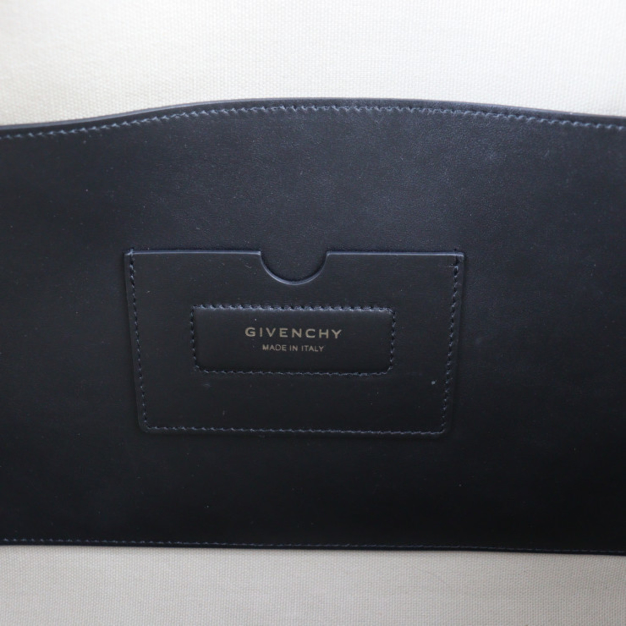GIVENCHY Givenchy Antigona Soft Medium Handbag BB50F2B0Z0 Wool Leather Red Black Silver Hardware 2WAY Shoulder Bag Tote