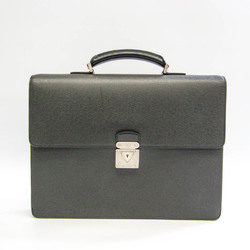 Louis Vuitton Taiga Serviette Robusto 1 Compartiments M31052 Men's Briefcase Ardoise