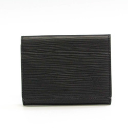 Louis Vuitton Epi Amberop Cult De Visit M62292 Epi Leather Business Card Case Noir