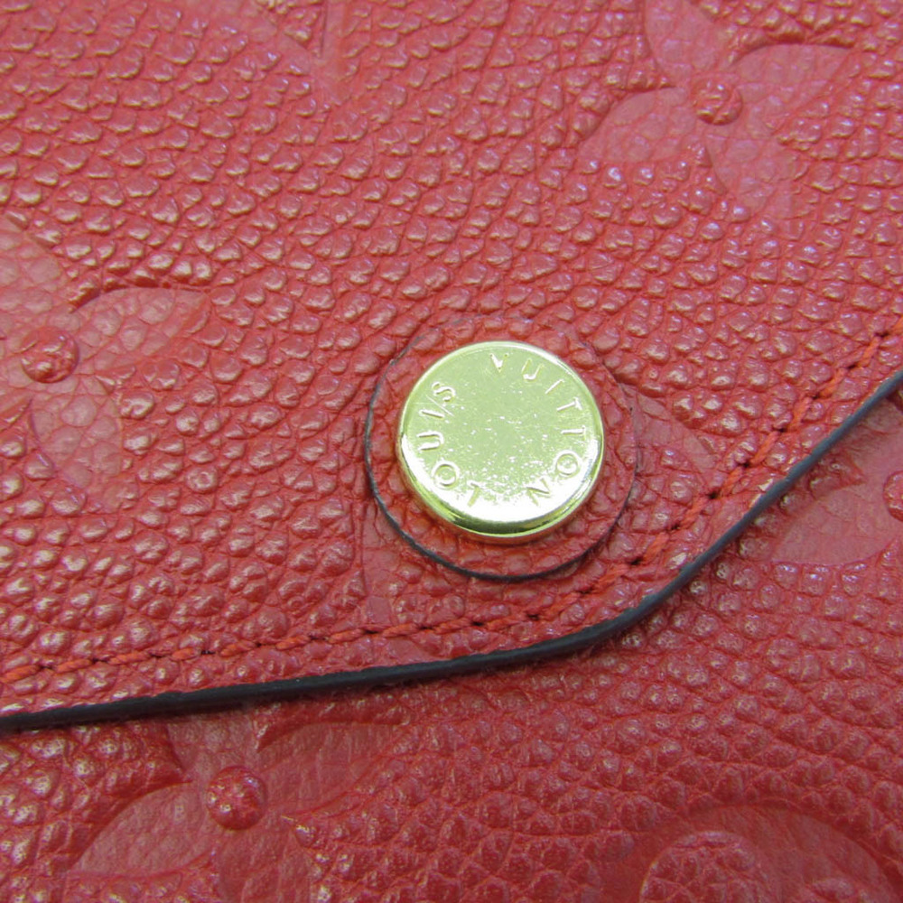 Louis Vuitton Monogram Empreinte Pochette Cles M60634 Women's Monogram Empreinte Coin Purse/coin Case Cerise