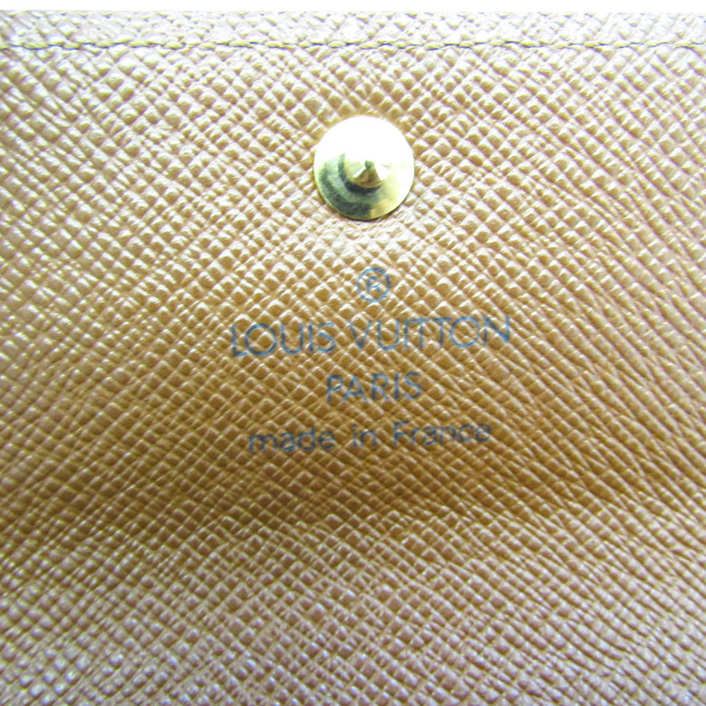 Louis Vuitton Monogram Porte Monnaie Plat N61930 Women,Men Monogram Coin Purse/coin Case Monogram