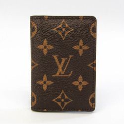 Louis Vuitton Monogram Pocket Organizer M61732 Monogram Card Case Monogram
