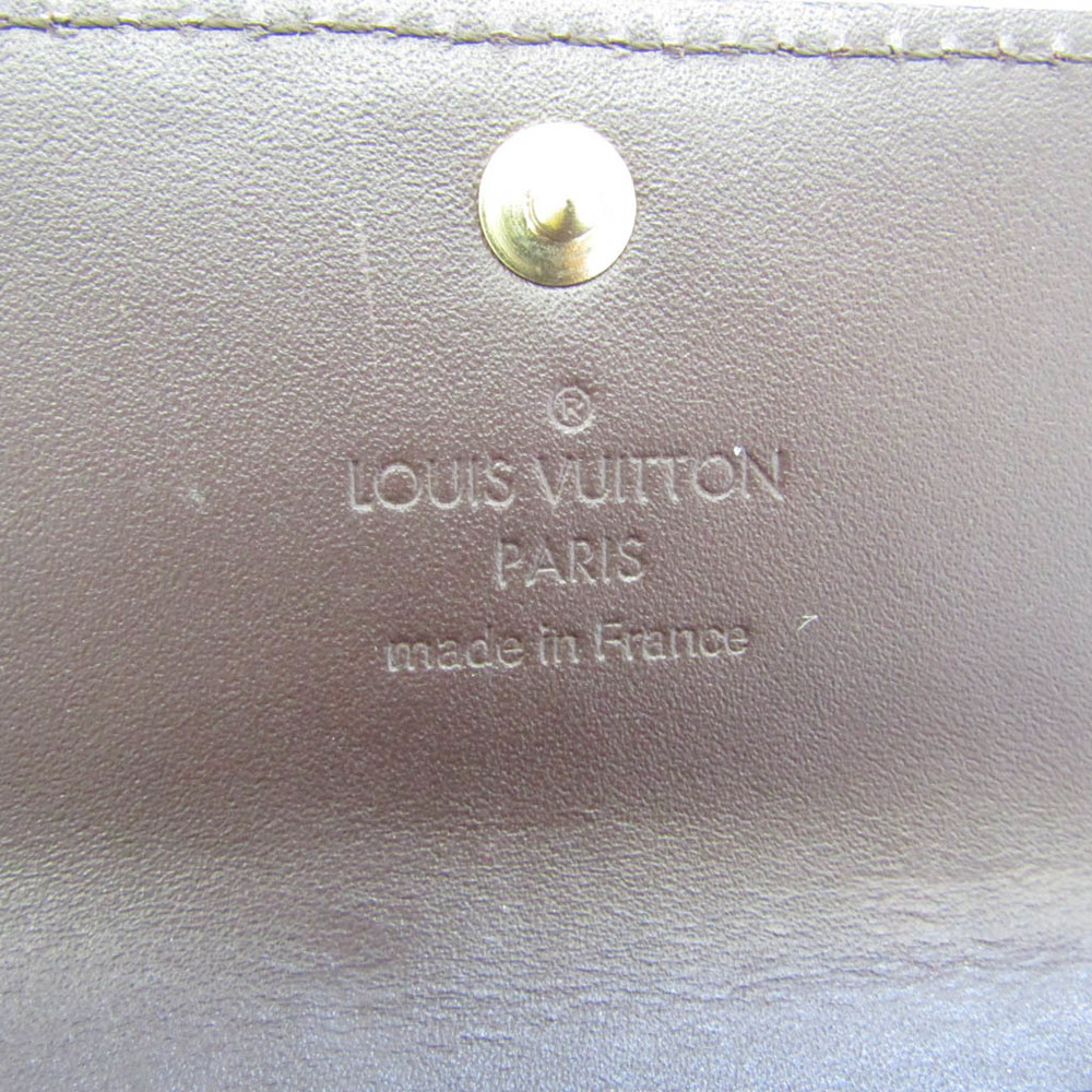 Louis Vuitton Monogram Vernis Multicle 4 M93517 Women's Monogram Vernis Key Case Amarante