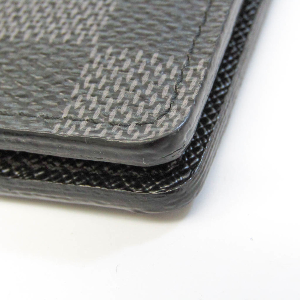 Louis Vuitton Damier Graphite Card Case Damier Graphite Pocket Organizer N63143