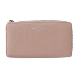 LOUIS VUITTON Louis Vuitton Portefeuille Comet Parnacea Long Wallet M60148 Leather Magnolia L-shaped Zipper