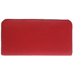 Miu Miu miu leather red round long wallet 0