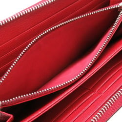 Miu Miu miu leather red round long wallet 0