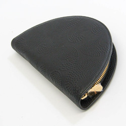 Tiffany Half Moon Coin Case Men,Women Leather Long Wallet (bi-fold) Black