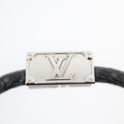 LOUIS VUITTON Louis Vuitton Brasserie Keep It Trunk Bracelet M8040E Monogram Eclipse Gray Series Silver Metal Fittings
