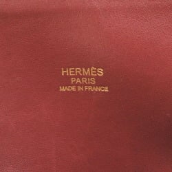 Hermes Bolide 31 Handbag Taurillon Clemence Rouge Ash □L Engraved Red