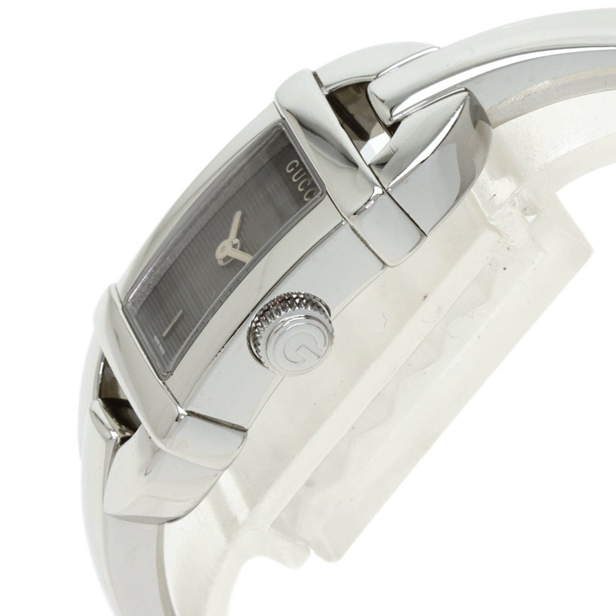 Gucci 6800L Bangle Watch Stainless Steel SS Ladies GUCCI
