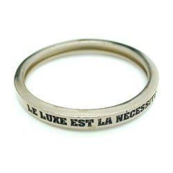 CHANEL Chanel bangle bracelet Le luxe est la n?cessit? qui commence o? s'arr?te n?cessit?.