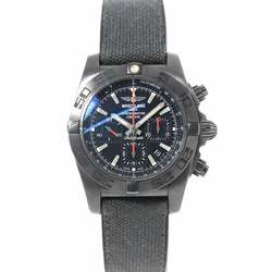 Breitling BREITLING Chronomat 44 Black Steel MB0111 Chronograph Men's Watch Date Dial Automatic